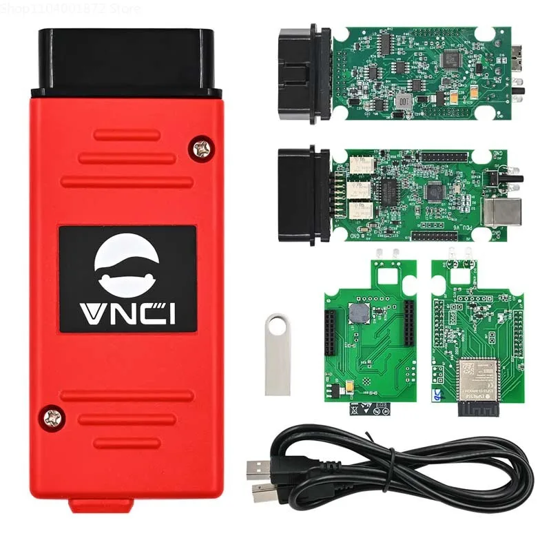 VAS6154A VNCI 6154A ODIS23.01 VAS Ondersteuning KAN FD DoIP Originele Driver Cover Volledige Functie als 5054a OBD2 Auto Diagnostische Scanner