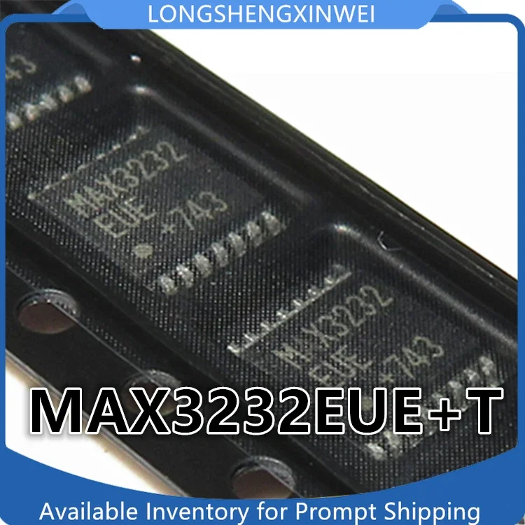 1PCS MAX3232 MAX3232EUE MAX3232EUE+T TSSOP16 New RS-232 Transceiver Patchjavascript