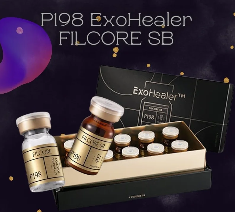 Hot selling Exohealer Filcore SB P198 SB Cell Booster  Exohealer P198 SB plus For Face skin booster exosome micro needling