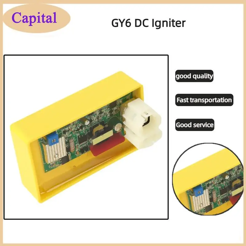 ATV and Go Karts Performance Boost Scooter Universal DC CDI BOX for GY6 Engine 50cc/125cc/150cc/250cc – Perfect for Moped