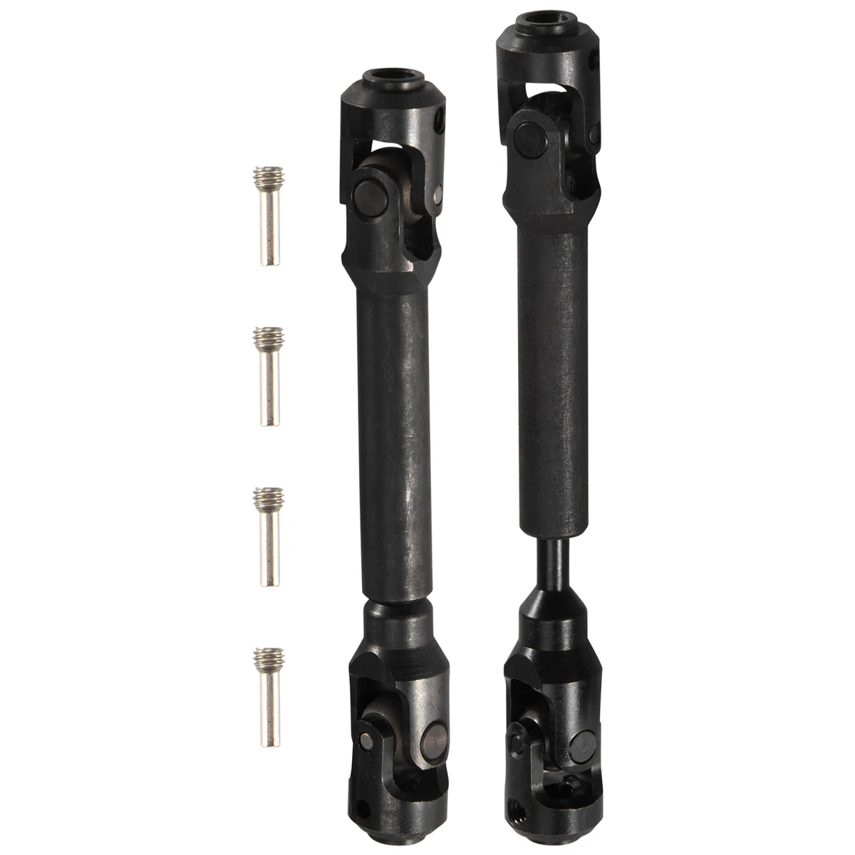 

ABMW-2Pcs Drive Shaft CVD IRC00220 for 12.3Inch 313mm Wheelbase Axial SCX10 & SCX10 II 1/10 RC Crawler Car Upgrade Parts