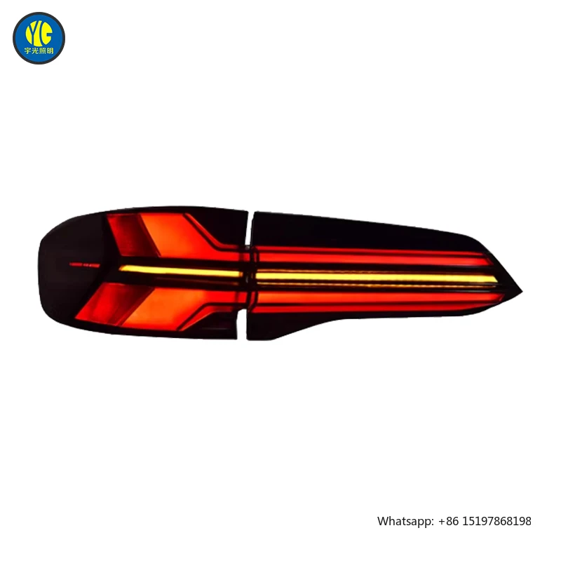 Plug and Play ด้านหลังสําหรับ Bmw X5 G05 ไฟท้าย 2019-2023 G18 อัพเกรดใหม่ไฟเลี้ยวซ้ายและขวา