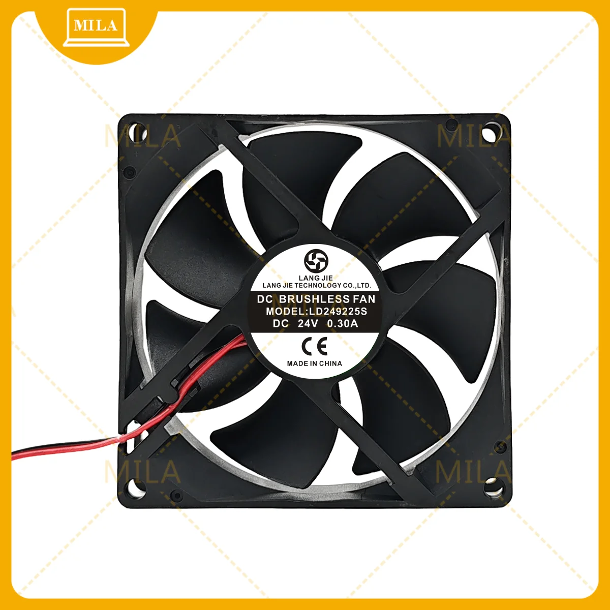 3Pcs New For LANG JIE LD249225S 9025 9cm Axial Fan Welding Machine Chassis Cooling Fan 24V