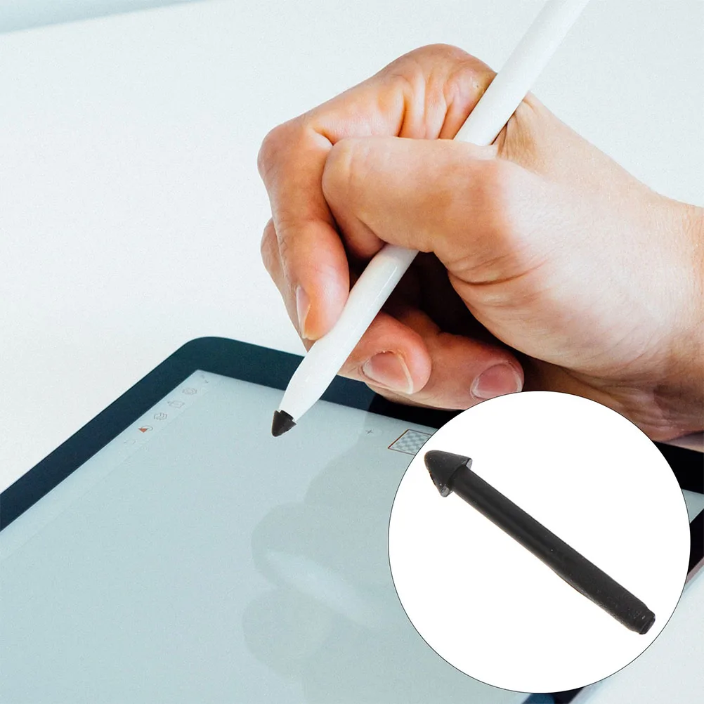 

3PCS Stylus Tip Replacement Disc Tips for Touch Screen Tools Black Round Shape Universal Pen Sensitivity