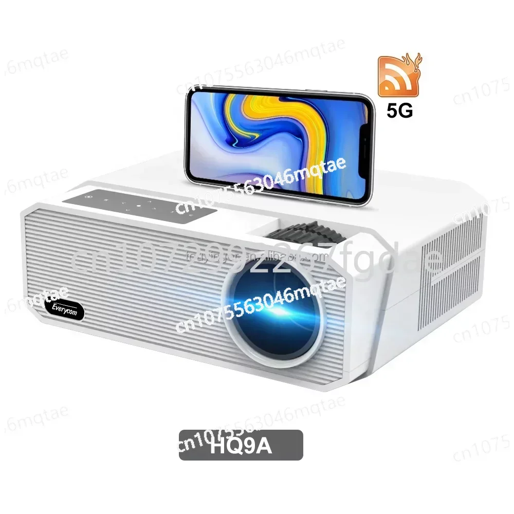 1080p 1LCD Led 8000Lumens Proyector FHD WIFI 6D Keystone Android Projectors 1080p Projector 4k