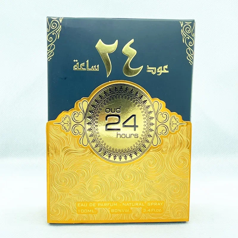 Oud Arabic Fragrância Forte, Ouro Negro, Longo Tempo, 24 Horas