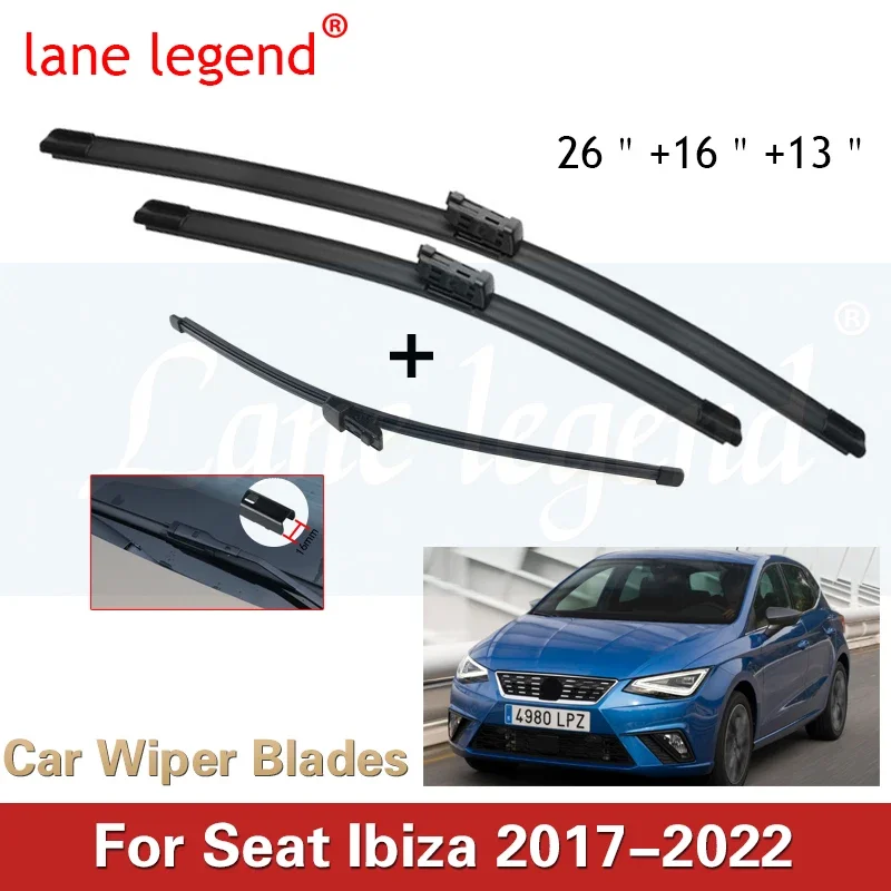 3PCS For Seat Ibiza 2017-2022 26\