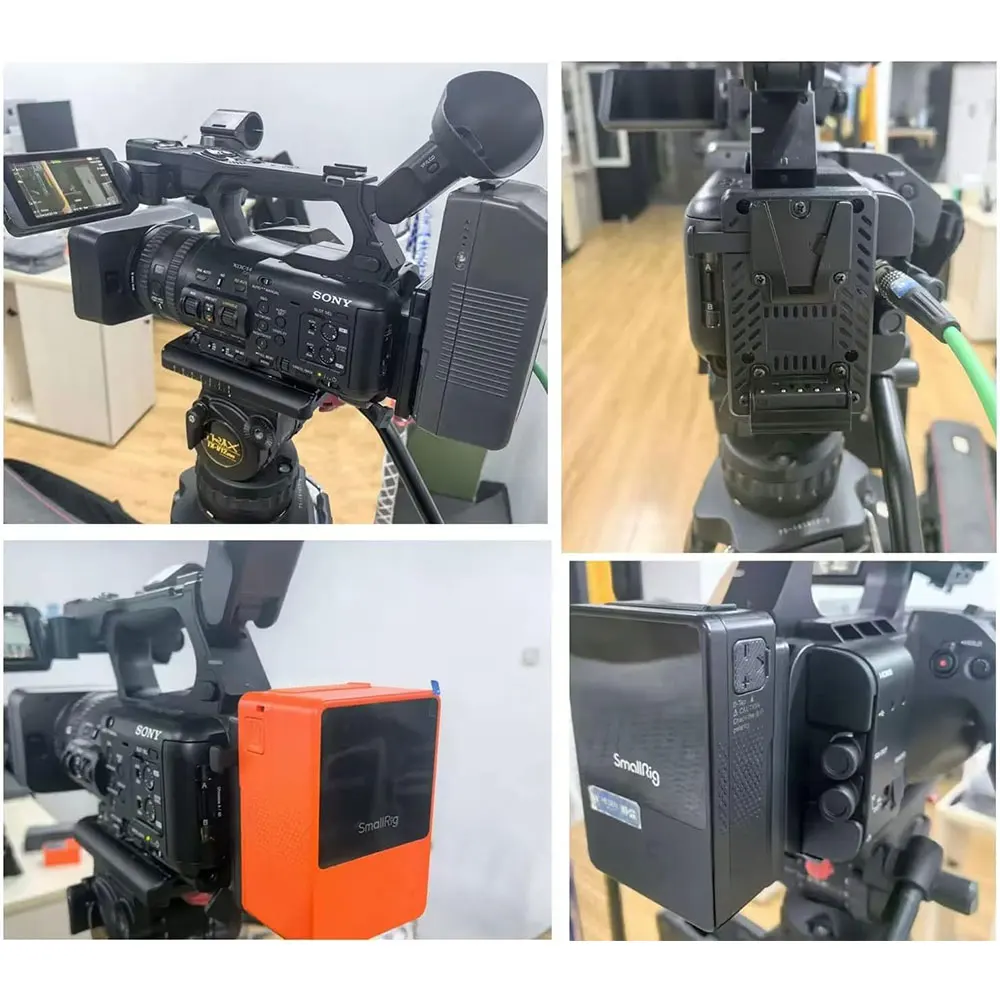 Alvins V-Mount Battery to BP-U30 Dummy Battery Conversion Adapter for Blackmagic Pyxis 6K 12K for Sony PXW-Z200| HXR-NX800