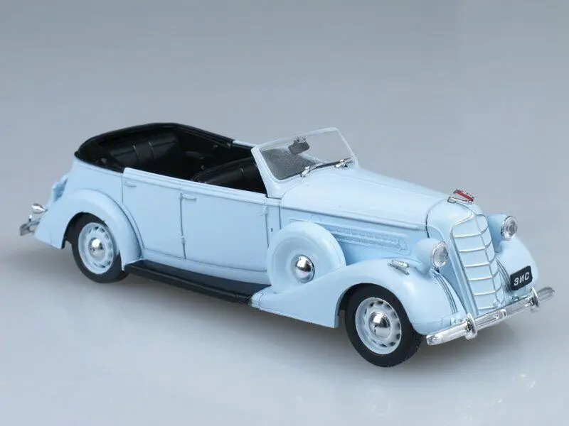 NEW DeAGOSTINI models 1/43 Scale ZIS-102 1939 Phaeton Soviet Cabriolet USSR Vehicle Diecast cars for collection gift