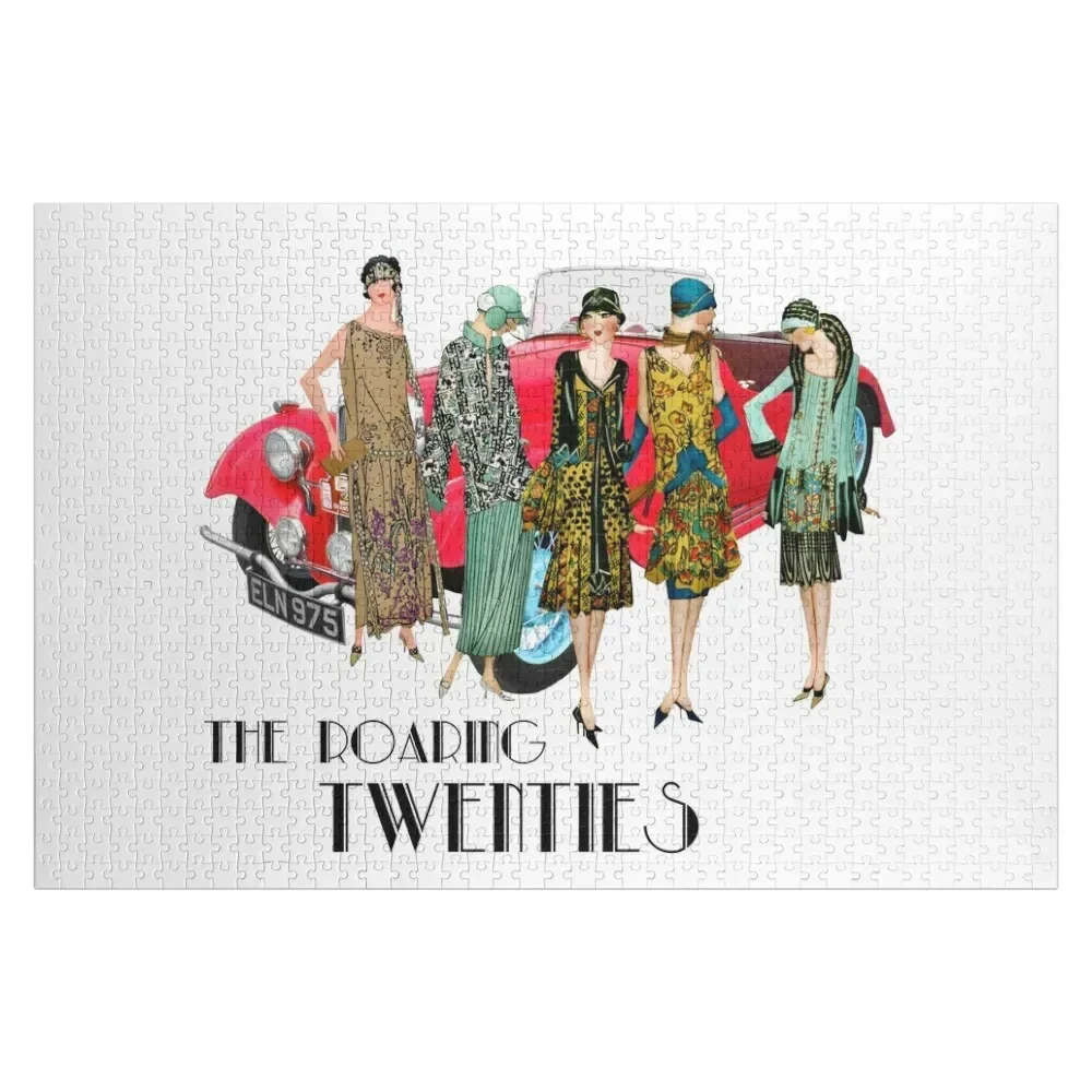 

Roaring Twenties Charleston Flappers Jigsaw Puzzle Novel Toys For Children 2022 Game Children Wooden Name Custom Photo Puzzle
