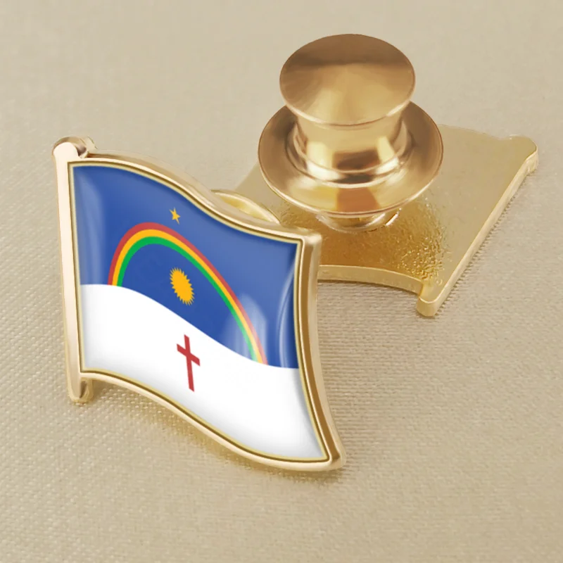 Bandeira de Pernambuco of Brazil National Emblem Flag Brooches Badges Lapel Pins