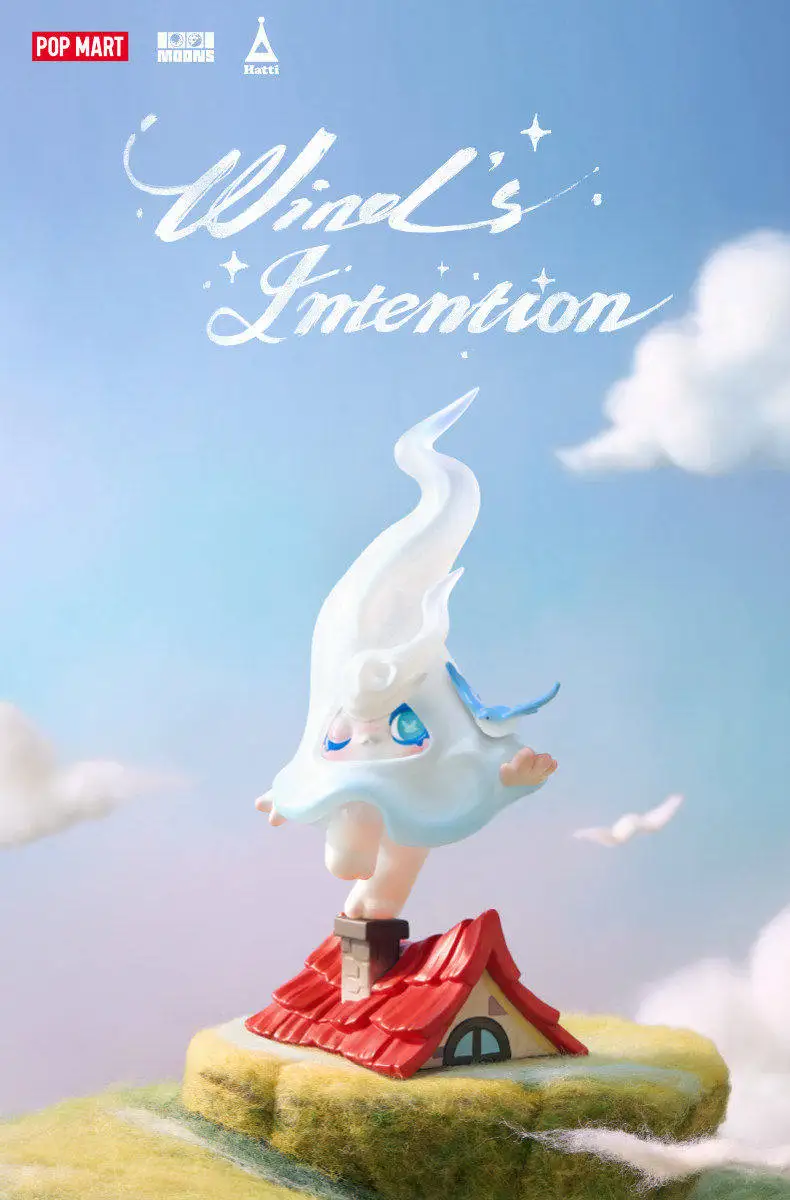 Authentische POPMART 1001MOONS The Wind Comes Serie Blind Box Mystery Box Niedliche Anime PVC Figur Sammlerstück Spielzeug Heim Desktop Deko – Detail 14