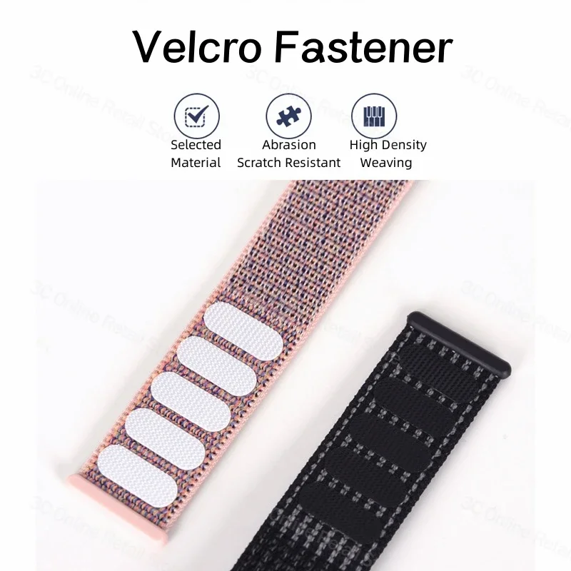 HeroIand Nylon Smart Watch Strap For Xiaomi Mi Band 8 Pro Bracelet Correa Replacement For Mi Band8 Pro Watchbands Accessories