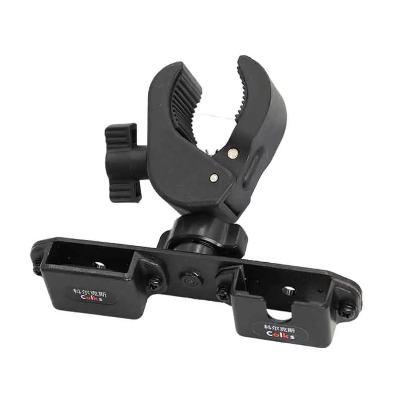 2 in 1 Car Holder Walkie Talkie Hand PTT Microphone Universal Mount Bracket Car Motorcycle Clamp Holder Clip Radio Universal