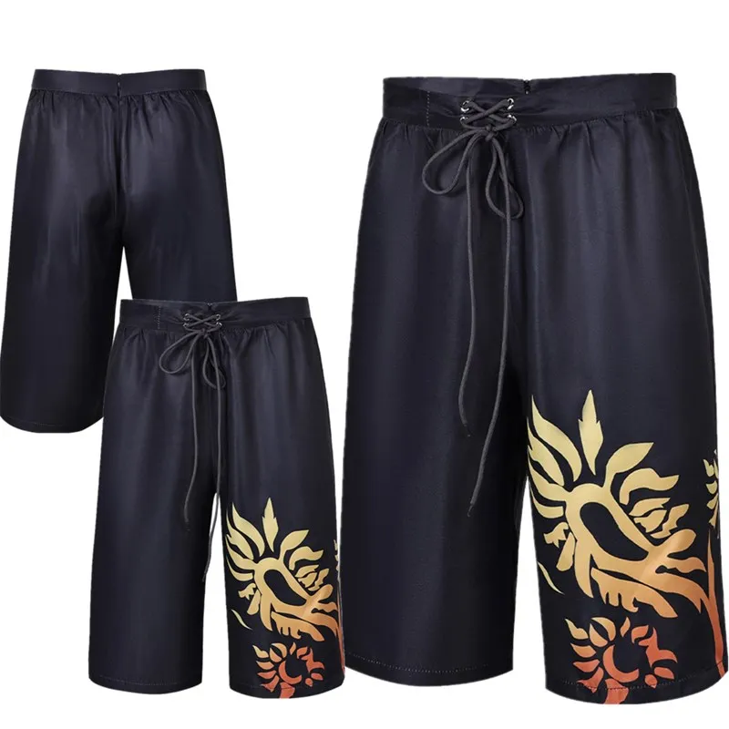 Jeu Net Zack Fair Cosplay Shorts Costume pour hommes adultes, tenues de plage d'été, pantalons courts, Halloween, fête de carnaval, déguisement imbibé