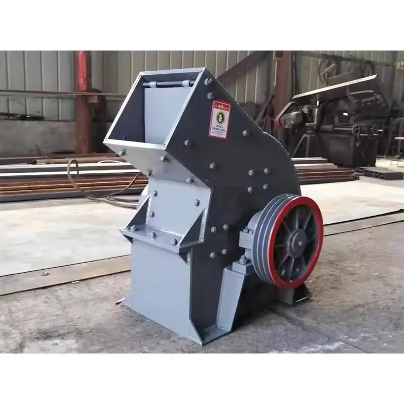 Small River Pebble Sand Making Machine Hammer Crusher Grinder with 4kw Power 220V Motor 3-4t/h Output