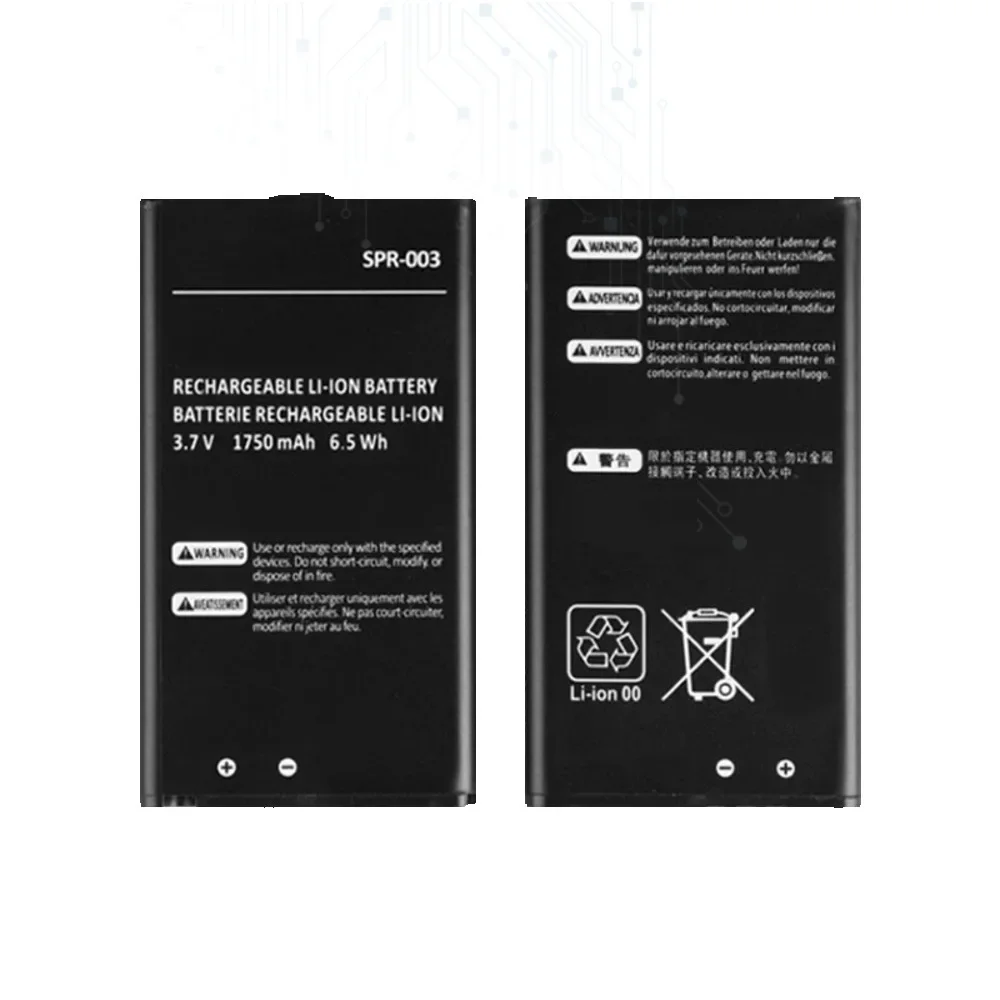 1750mAh Powerful Battery SPR-003 for Nintendo 3DSLL, DS XL 2015, NEW 3DSLL, SPR-001 SPR-A-BPAA-CO