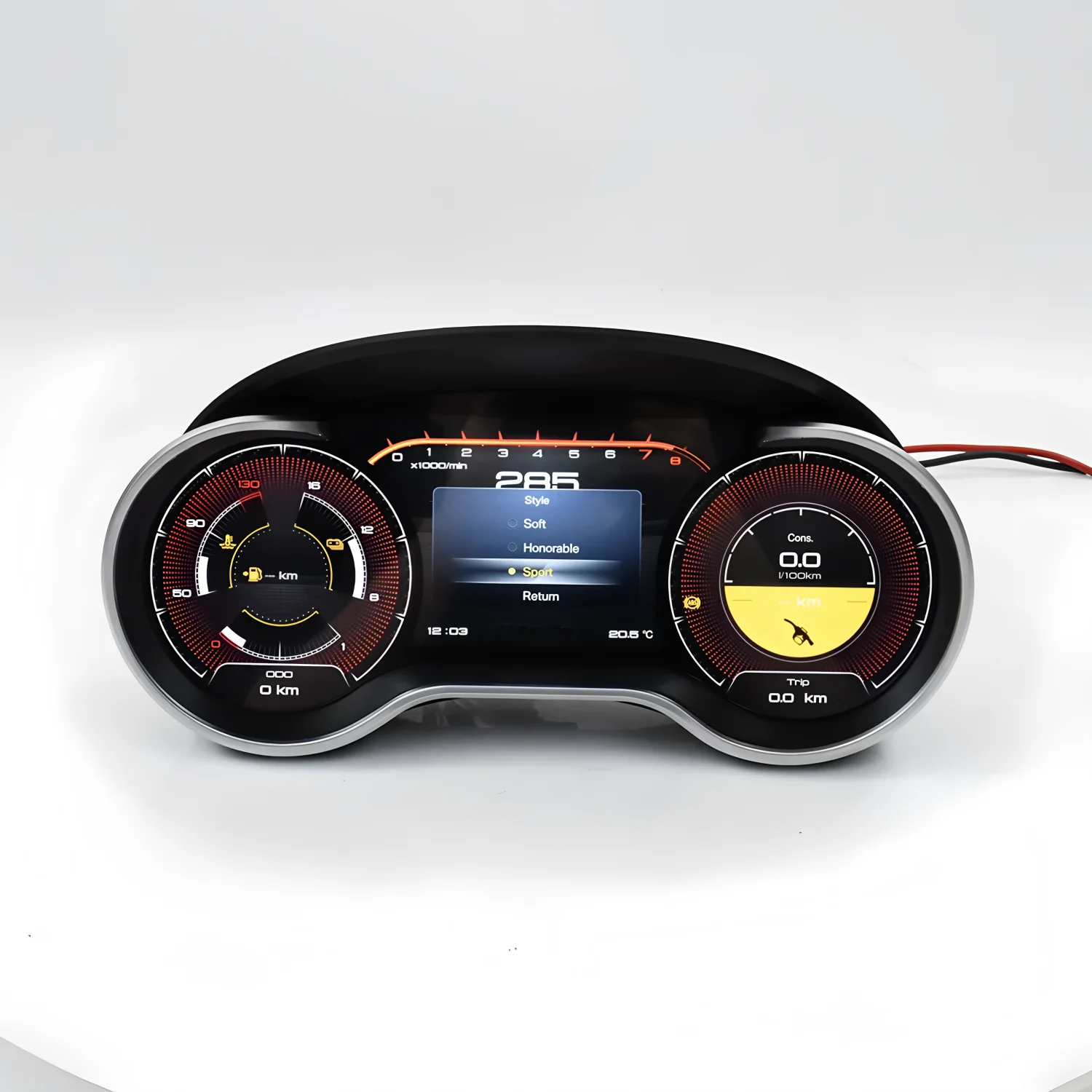 12.3''Digital Instrument Cluster For Mercedes Benz GLE/GLS/ML/GL/R/G-Class W164 X164 W166 X166 W251 W463 LCD Cockpit Speedometer