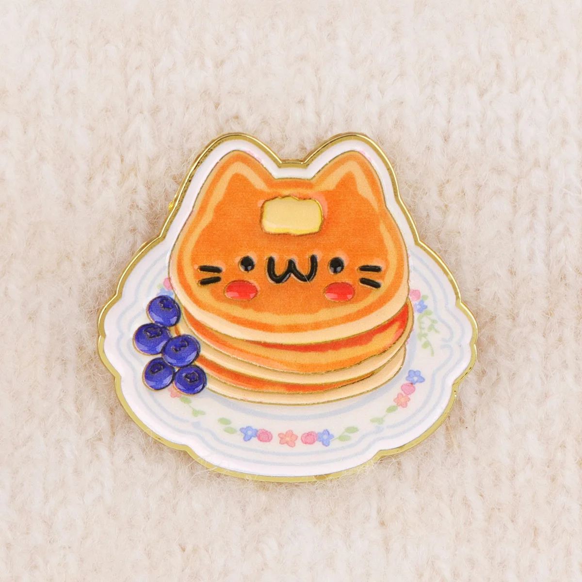 Cute Cat Enamel Pin Kawaii Animal Badges on Backpack Colorful Brooches Hat Lapel Pins Cosplay Accessories Gifts