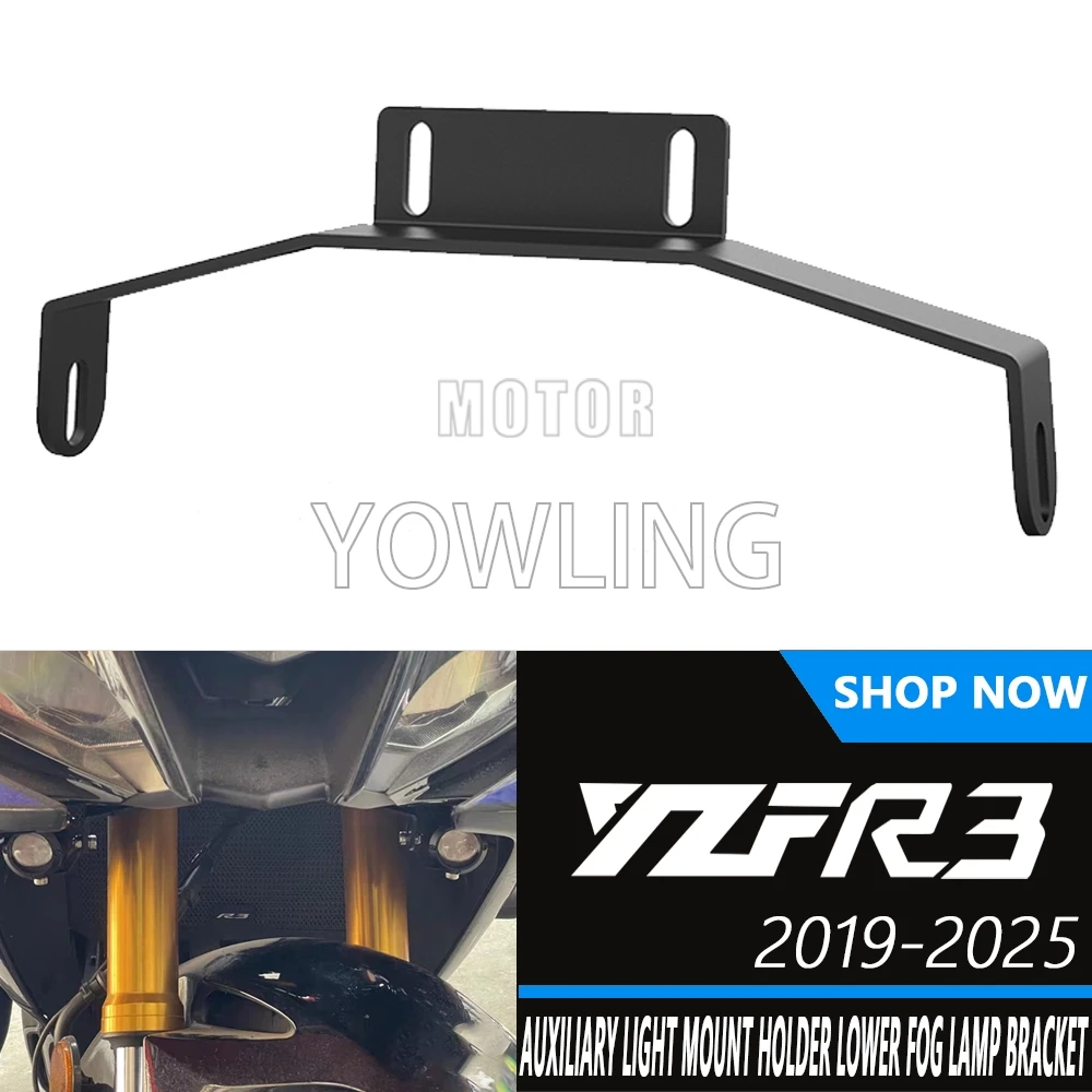 

Motorcycle Accessories For YAMAHA YZF R3 YZFR3 YZF-R3 2019 2020 2021 2022 2023 2024 Bracket Spotlight Bracket Fog Lamp Bracket
