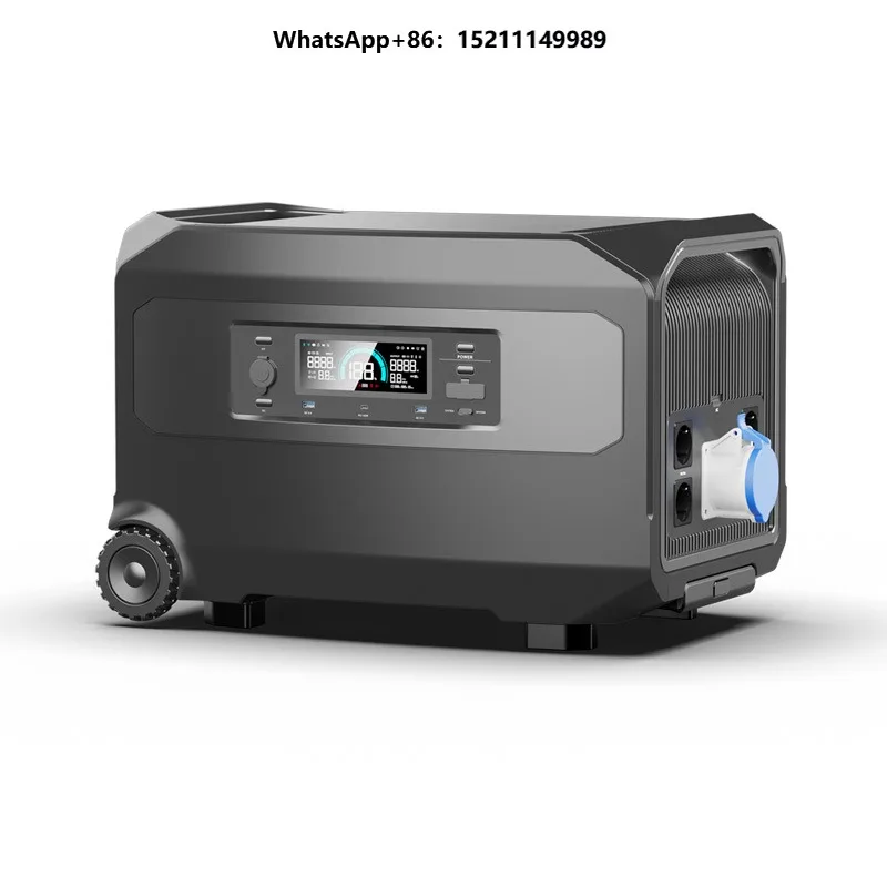 Battery 4608Wh Powerstation UPS HP6000 Power Station 6000W Portable Solar Generator