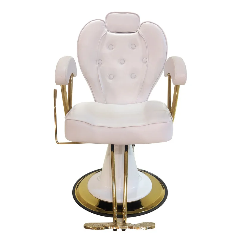 

hop Internet celebrity chair, hair salon special stainless steel, lift down hair chair, simple hair cutting, perm and dye seat
