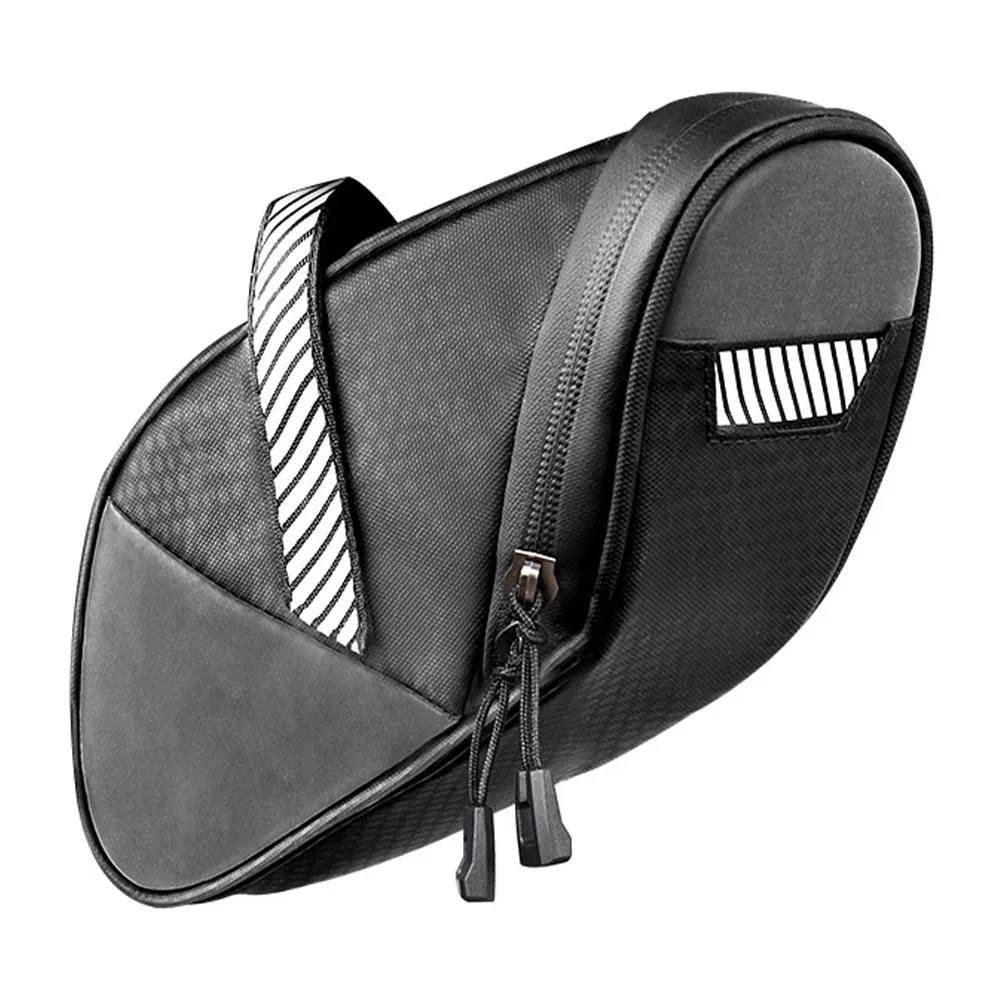 

Cushion Bag Motorcycle Rear Trunk Saddlebag Water Double Strap Pouch Tail Large Capacity Waterproof Reflective Bike Backseat Bag