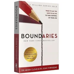 1 livre Boundaries par Dr Henry Cloud et Dr John Townsend, rencontres chrétiennes et WNships, best-seller, livre de poche en anglais