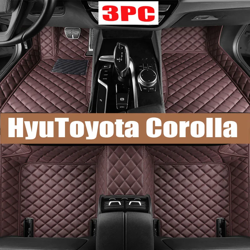 

Car Floor Mats For Toyota Corolla 9th Gen. 2000 2001 2002 2003 2004 2005 2006 Auto Foot Pads Interior Accessories