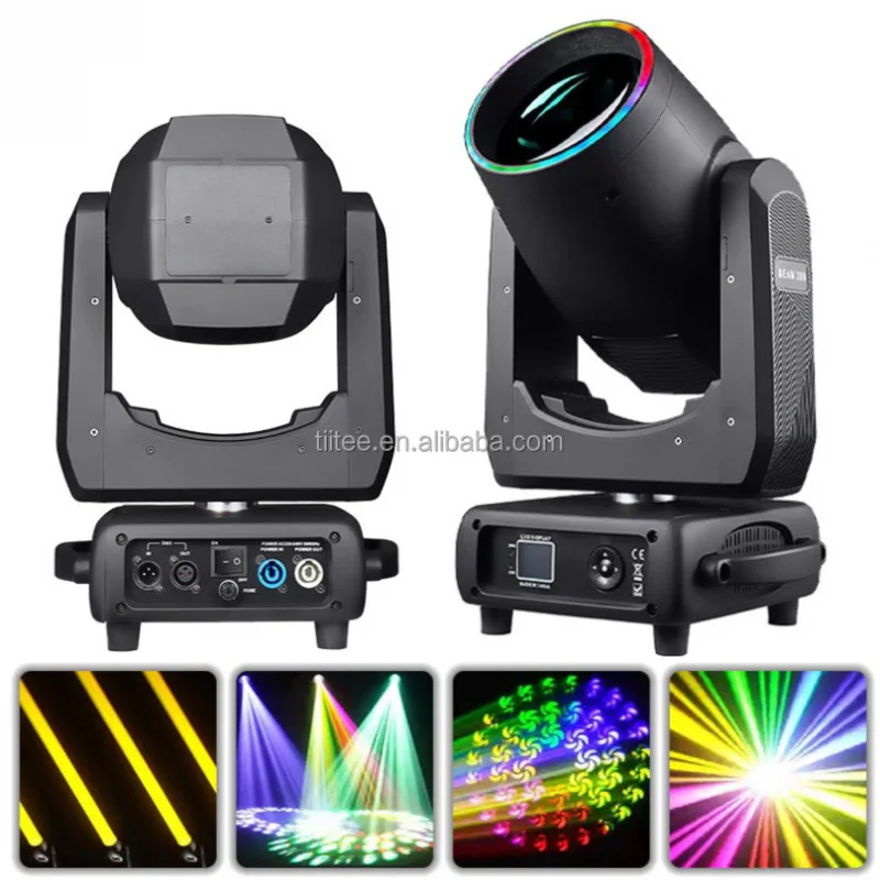 

Светодиодный прожектор TIITEE DMX512 380W 20R 19R с эффектом радуги, 3D-лучом и подвижной головкой, IP33, галогенный, для сцены