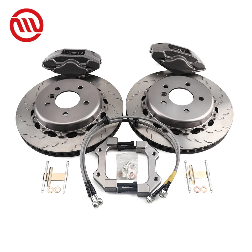 

Brake System Aluminum Alloy Forged Piston 7700 2 Pot Brake Caliper with 330/380mm Carbon Rotor Disk