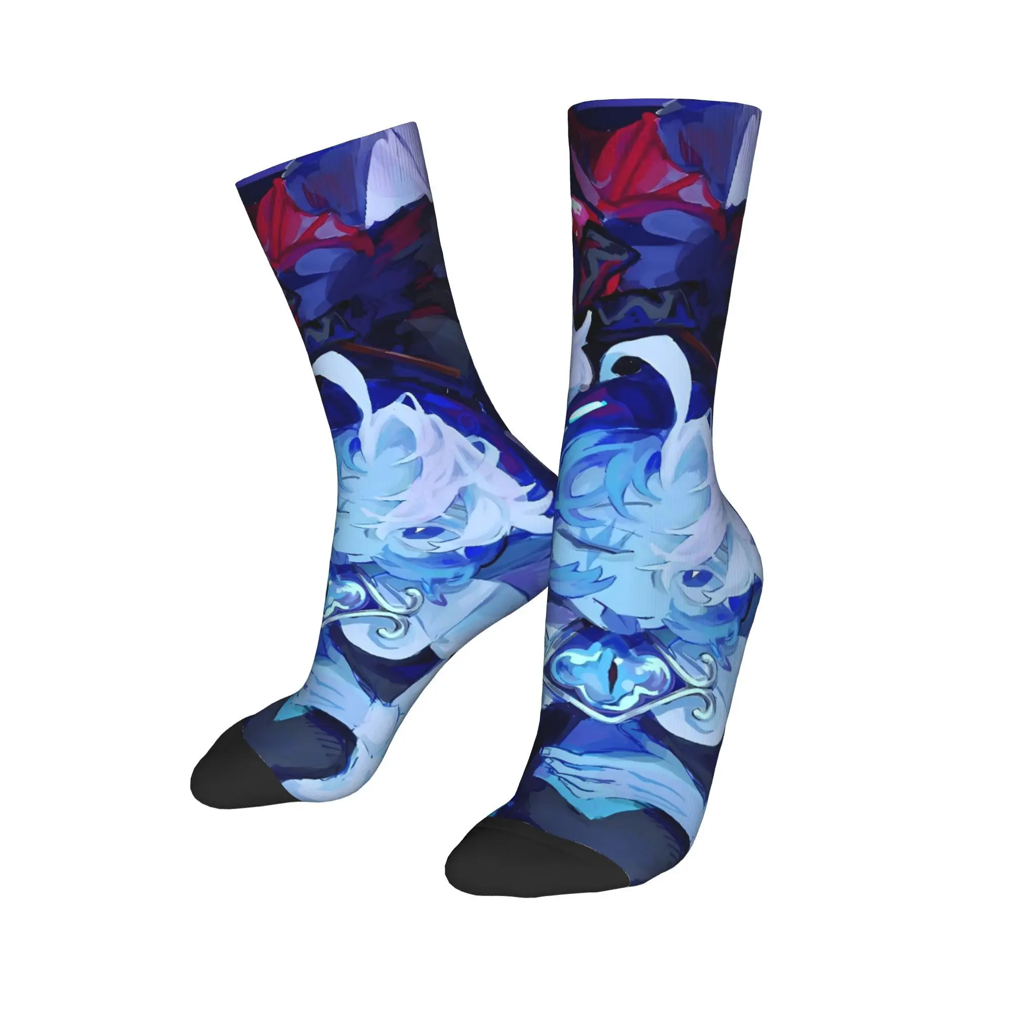 كوكي تشغيل المملكة لعبة جوارب الرجال الجوارب الدافئة لينة الجوارب الحديثة الربيع الدراجات المضادة للانزلاق مخصص الجوارب هدية عيد ميلاد