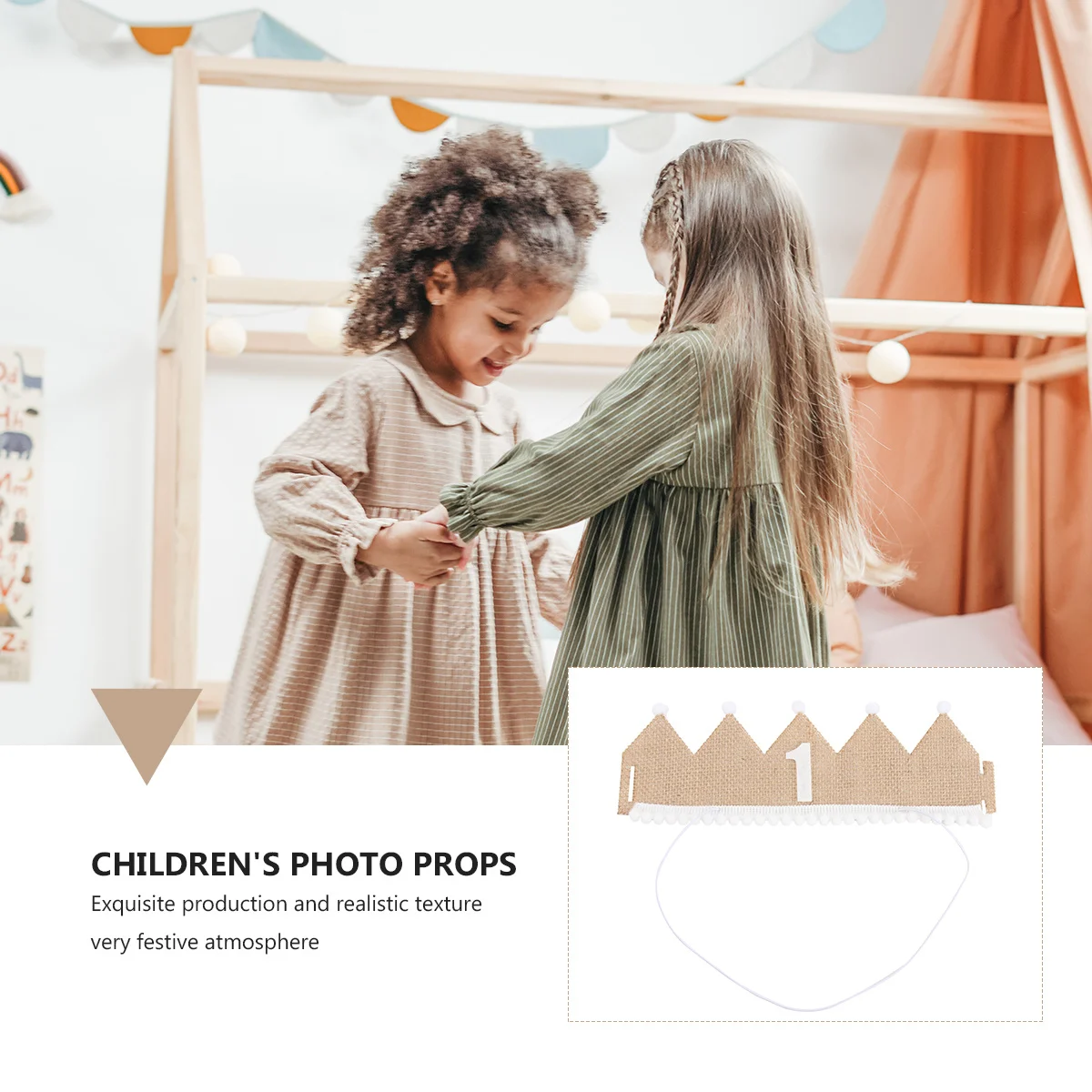 

Cake Birthday Party Hat Kids Crown Hat For Children Baby Birthday Celebration Party Supplies Decorations