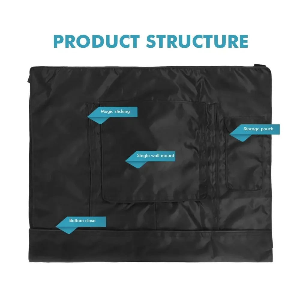 غطاء غبار مقاوم للماء للتلفزيون الخارجي بأحجام متعددة - حافظة حماية للتلفزيون لجميع الأحوال الجوية #5