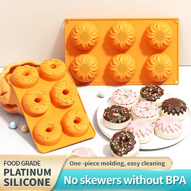 6 Hole Silicone Don…