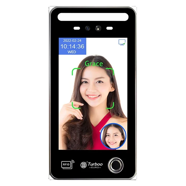 

Free SDK Card Reader RFID Fingerprint Facial Recognition Time Attendance Access Control Face Recognition Terminal for