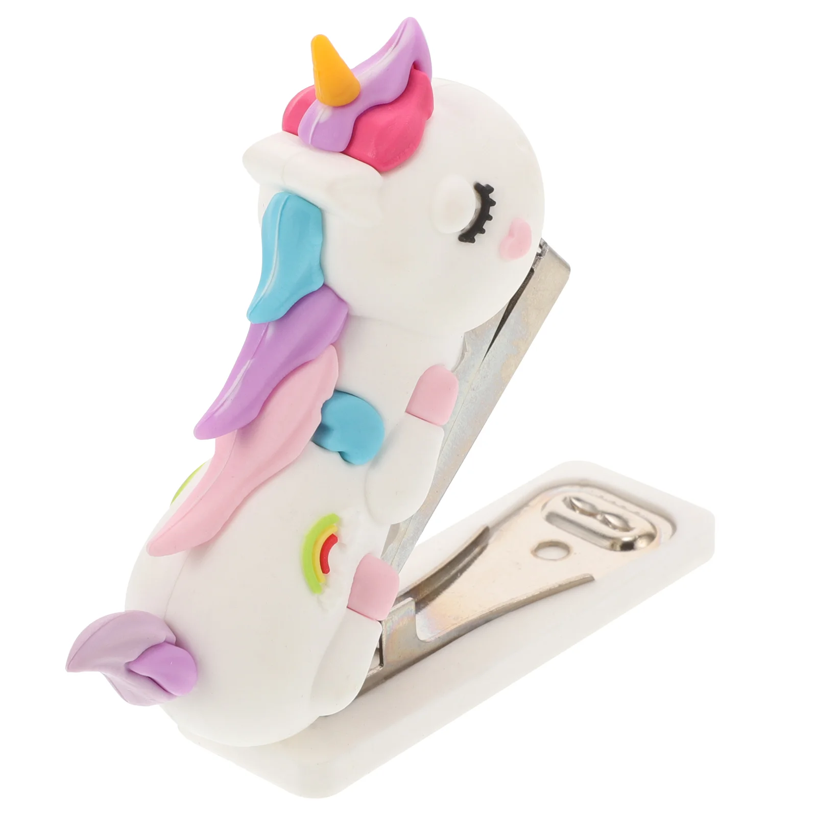 Mini Stapler Desk Small Cute Portable Hand Home Accessory Decorative Kids Teacher for Office