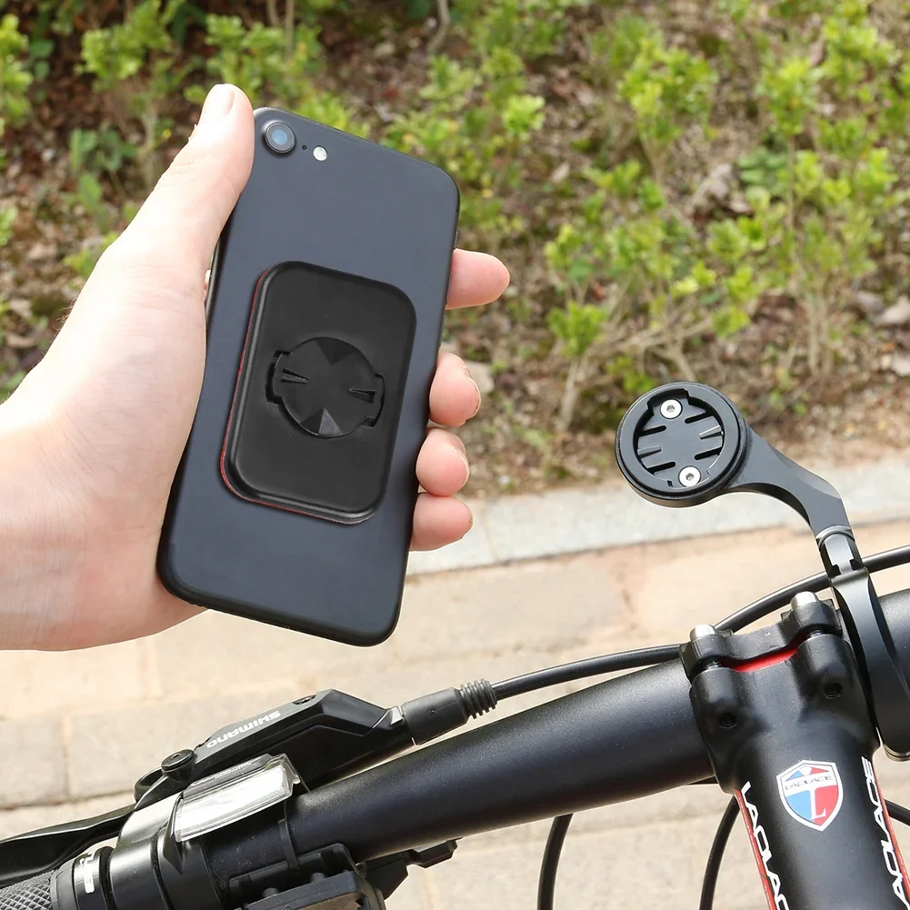 

Universal Bicycle Phone Sticker Adapter GPS Extender with Strong Adhesive for GARMIN Bike Computers Adjustable Buckle Design