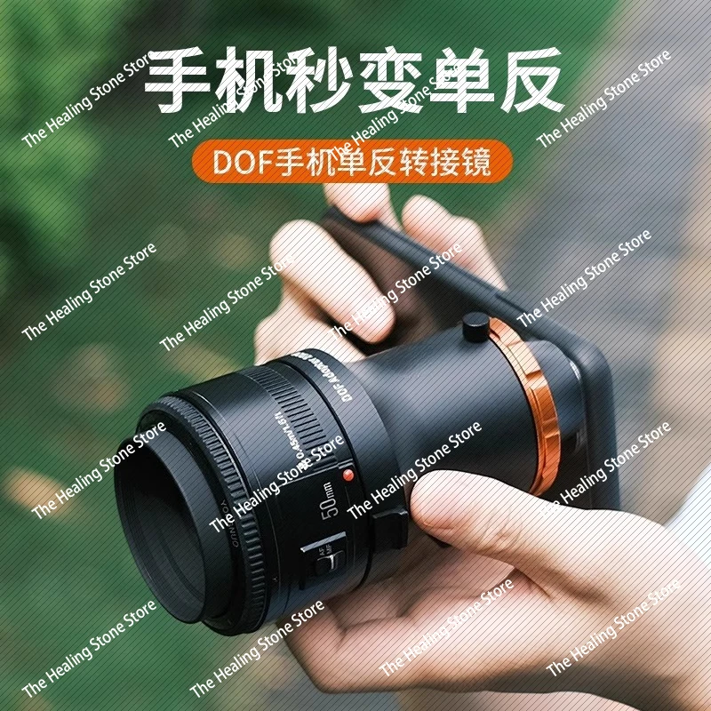 Smartphone SLR/DSLR und Filmobjektiv E-Seat Vollformatkamera mit DOF-Adapter