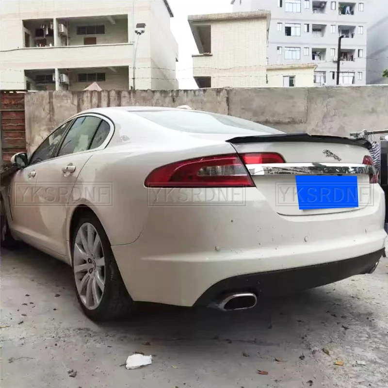 For Jaguar XF 2008 2009 2010 2011 2012 2013 2014 2015 High Quality ABS Material Rear Trunk Lip Spoiler Wing Body Kit Accessories