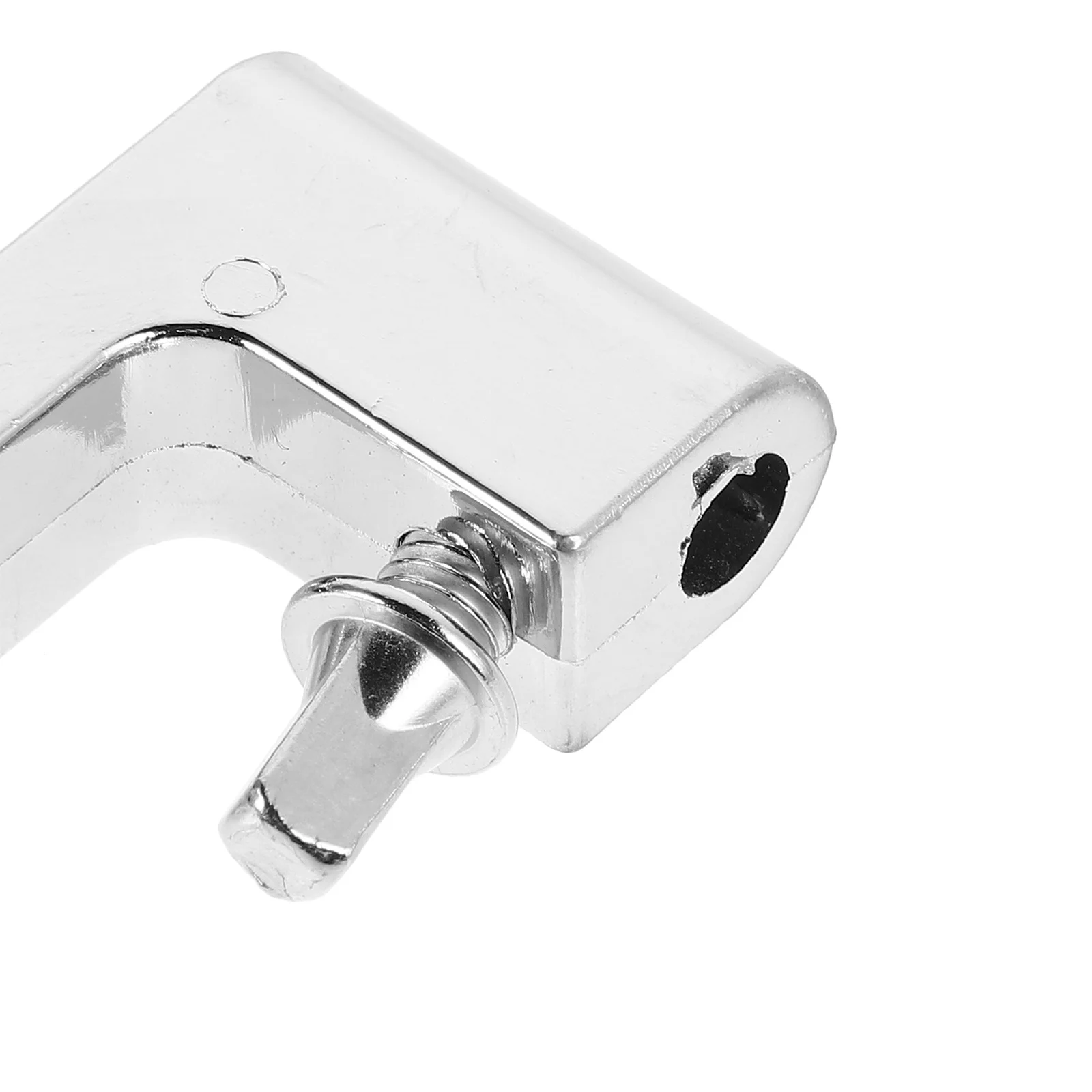 ملحقات أدوات الطبل، رف خافق الدواسة، هيكل بلاستيكي معدني قوي، دعم ثابت، مناسب عالمي لطبلة الجهير