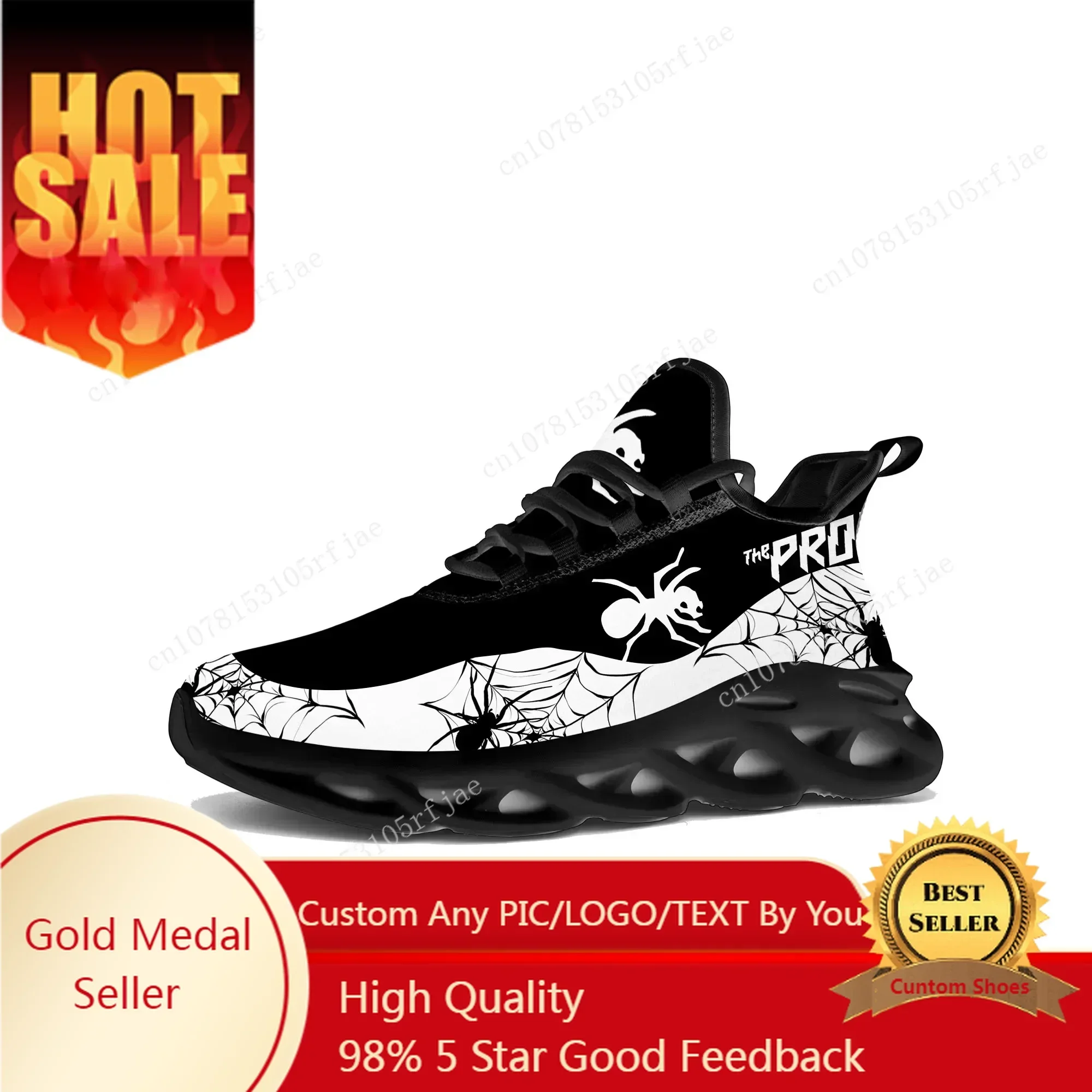 

The Prodigy Rock Band Pop Flats Sneakers Mens Womens Sports Running Shoe Sneaker Lace Up Mesh Footwear Tailor-made Shoe Black