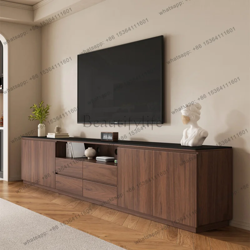 FG Wood Drawers Tv Stands Living Room Mobile Modern Luxury Display Designer Storage Tv Table Universal Archivadores Home Furnitu