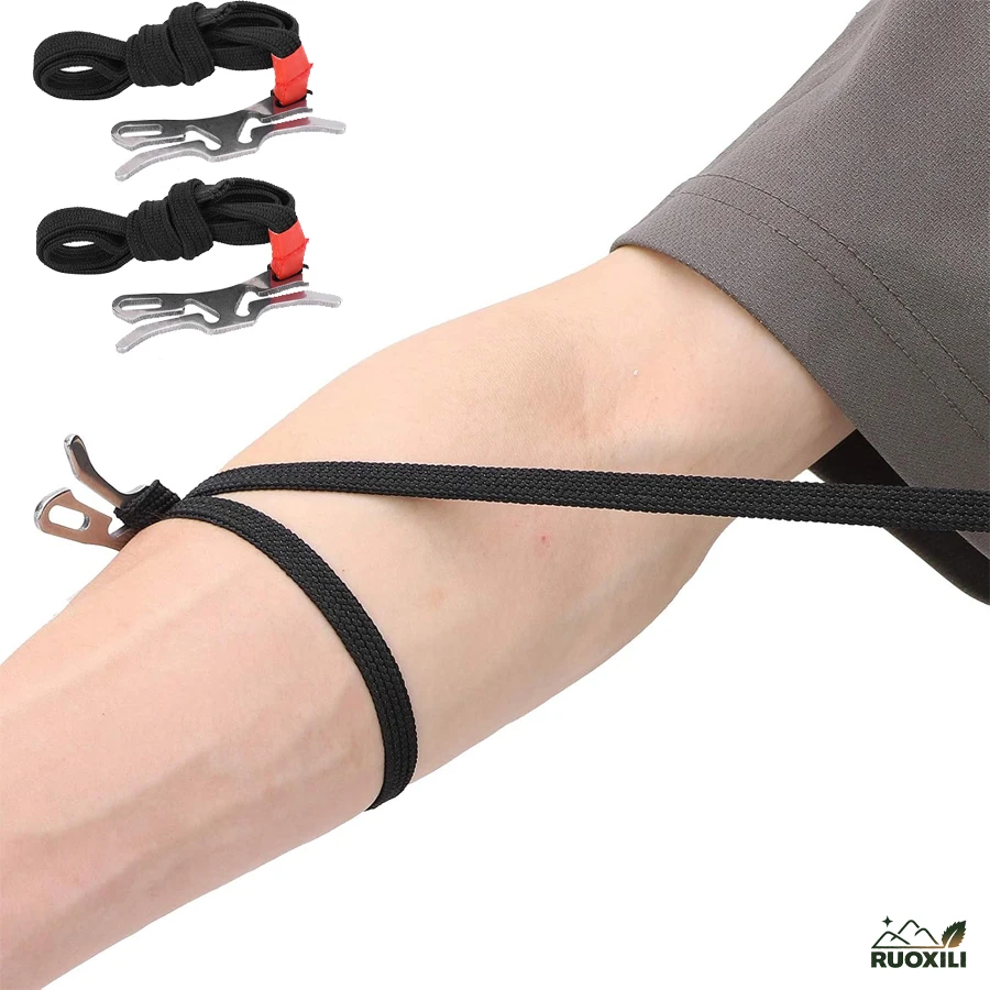 

2 PCS Outdoor Survival Tourniquet - Quick-Apply Emergency Tourniquet,First Aid for Outdoor Adventures like Hiking & Camping