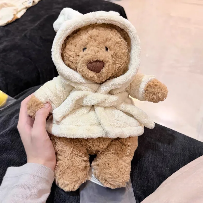New Bartholomew Bear Series Plush Toy Eggplant Bear Love Bear Teddy Bear Doll Cute Kawaii Plush Anime Figure Birthday Toys Gifts