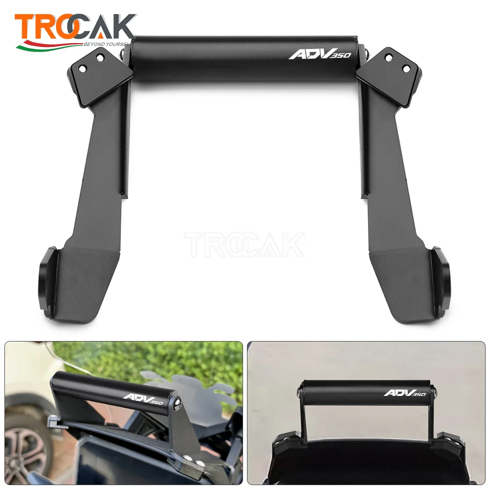 Für Honda ADV 350 2022-2025 Motorrad Zubehör GPS Navigation Halterung Handy Halter Stehen 22mm ADV350 2025 zubehör