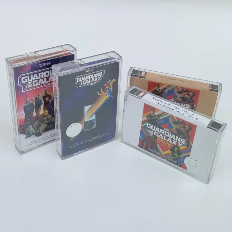 The Avengers Guardians of the Galaxy Music Tape Gamora Groot Star-Lord Cosplay Soundtracks Box Kassetten Walkman Tape Prop Geschenke – Detail 8