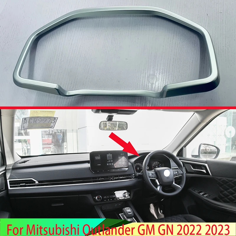 

Для Mitsubishi Outlander GM GN 2022 2023, крышка панели рулевого колеса из АБС-пластика, накладка на лицевую панель, вставка, литье, украшение
