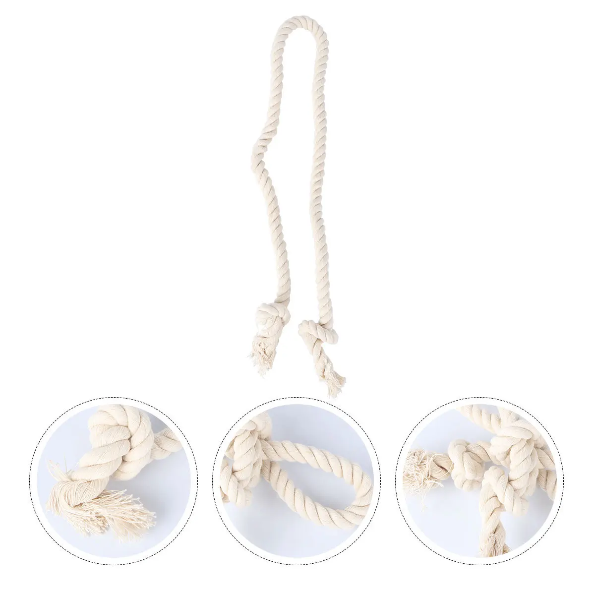 1 قطعة حبل القطن الستار العلاقات البيج خمر نمط ديكور المنزل عوائق لنافذة داخلي في الهواء الطلق البلد ريفي الحديثة الخشنة