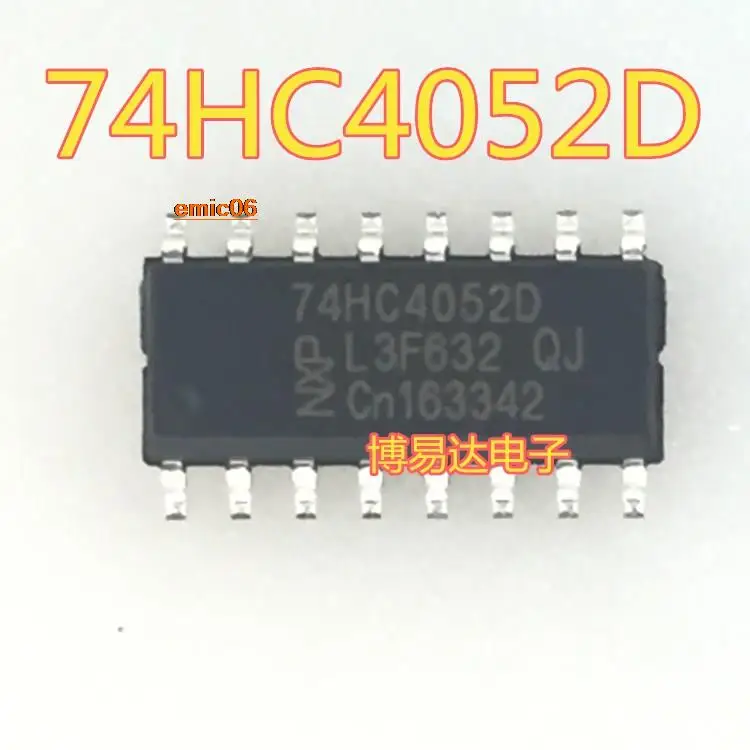 

Оригинальный корпус 74HC4052 74HC4052D SOP-16 4, 10 шт.